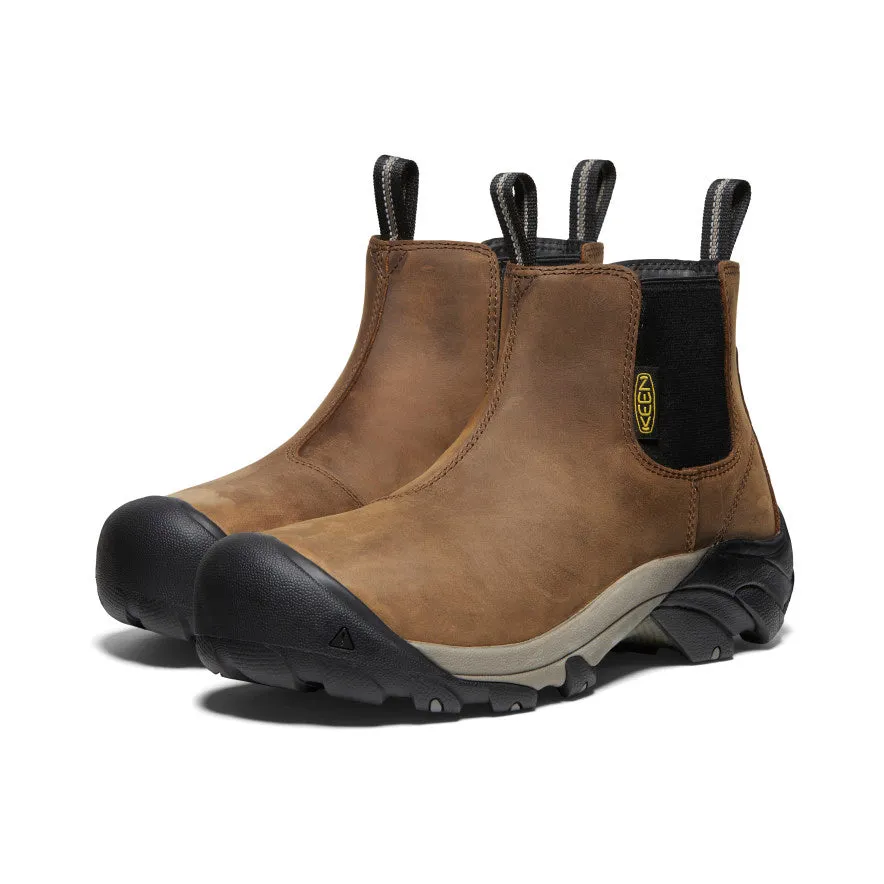 Men's Lansing Chelsea (Steel Toe)  |  Dark Earth/Black KEEN