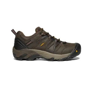 Men's Lansing Low (Steel Toe)  |  Cascade Brown/Fired Brick KEEN