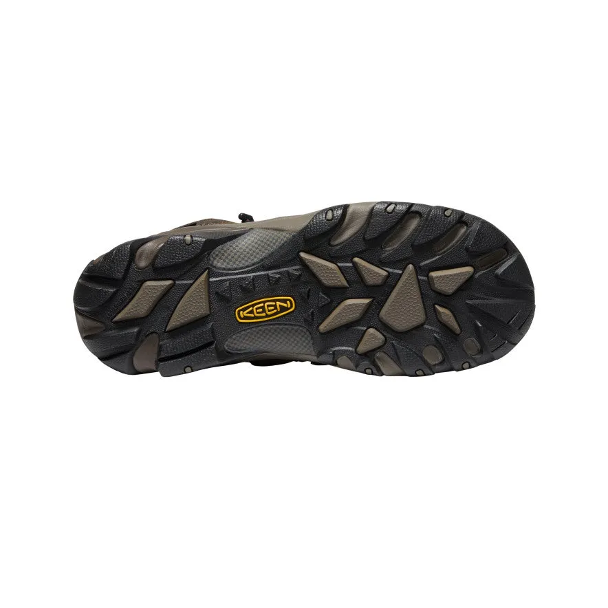 Men's Lansing Mid Waterproof (Steel Toe)  |  Cascade Brown/Brindle KEEN
