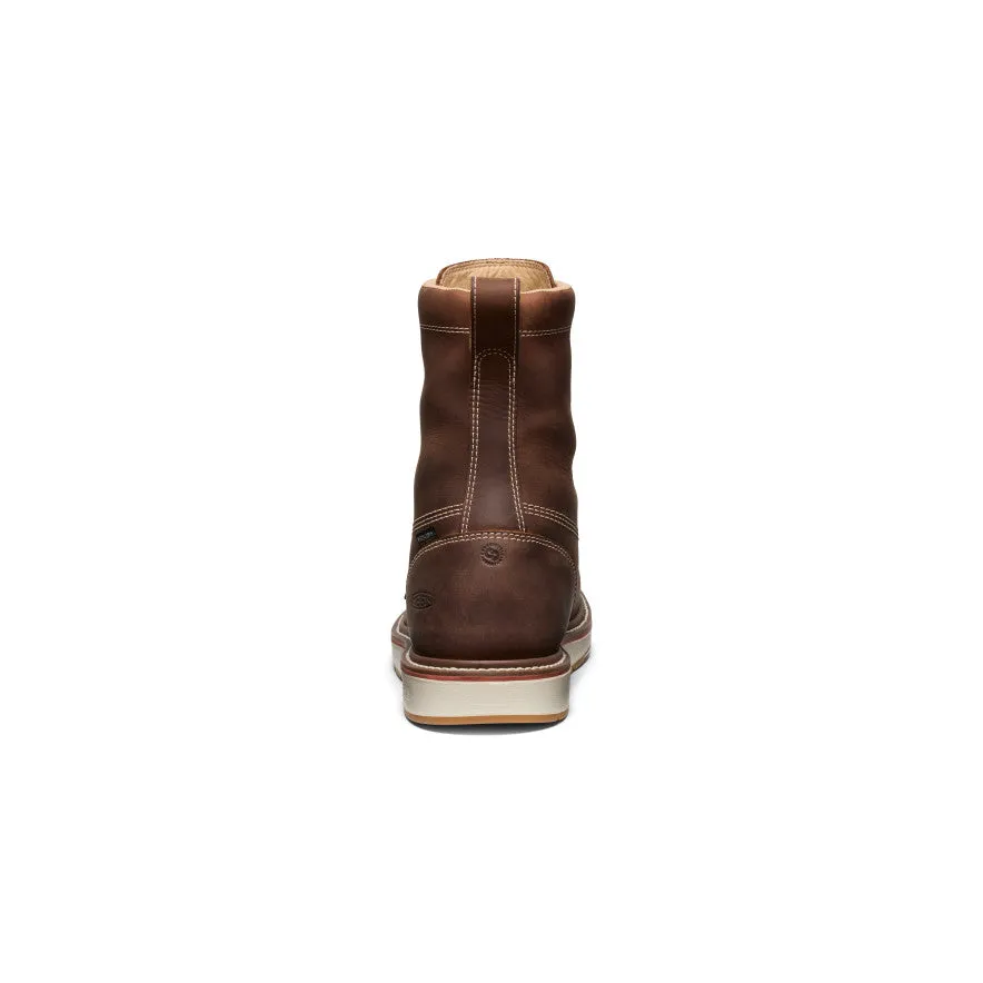 Men's Liberty 8" Waterproof Boot (Carbon Toe)  |  Leather Brown/Gum KEEN