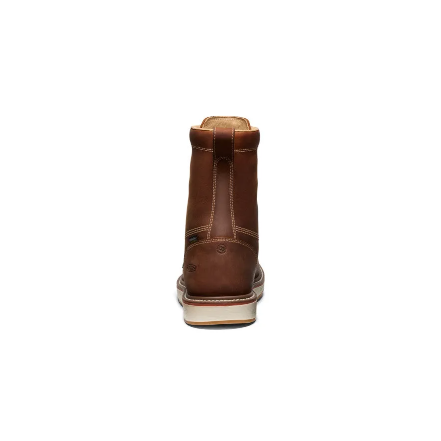 Men's Liberty 8" Waterproof Boot (Soft Toe)  |  Leather Brown/Gum KEEN