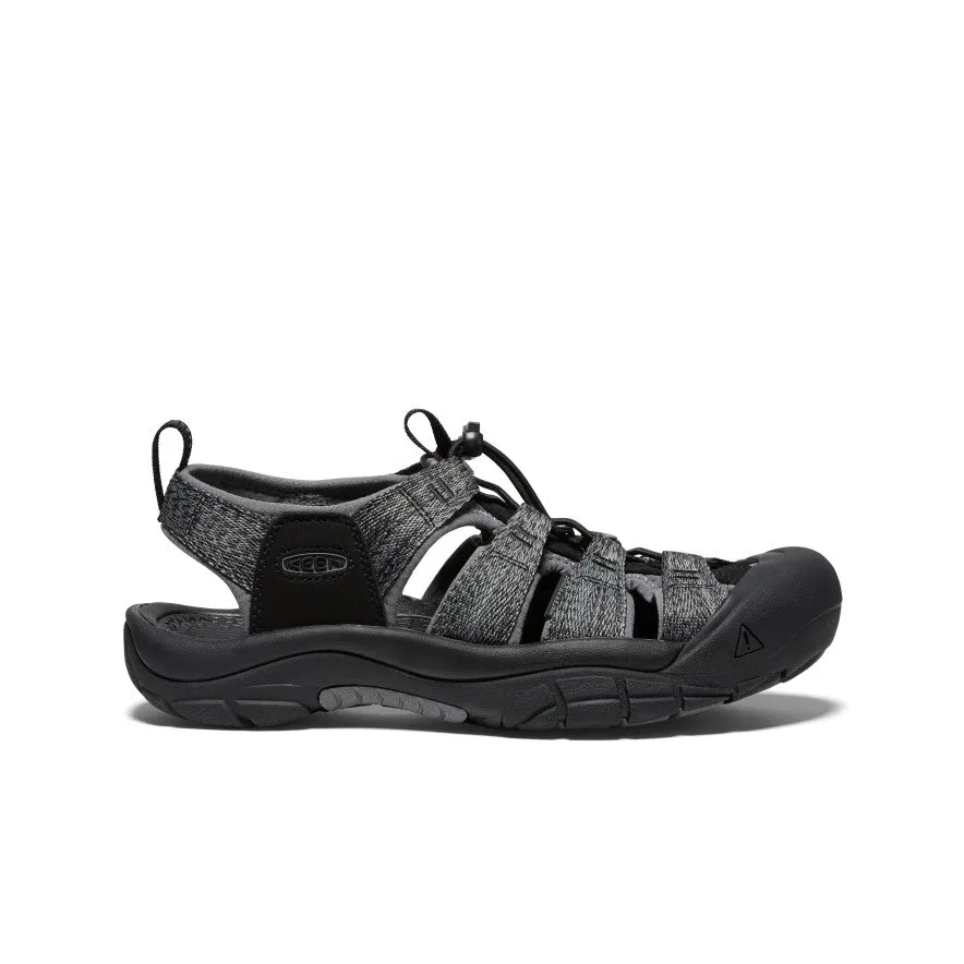 Men's Newport H2 Sandal  |  Black/Steel Grey KEEN