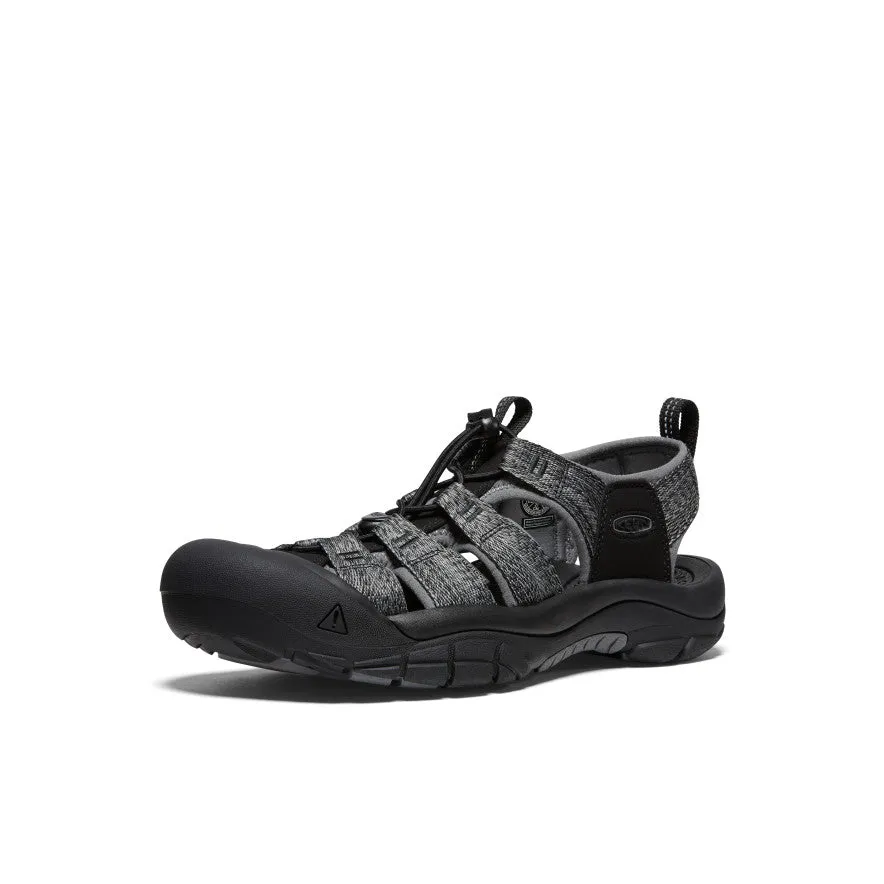 Men's Newport H2 Sandal  |  Black/Steel Grey KEEN
