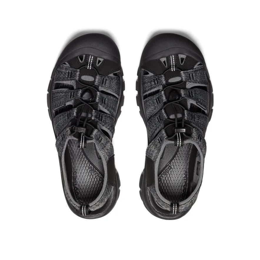 Men's Newport H2 Sandal  |  Black/Steel Grey KEEN