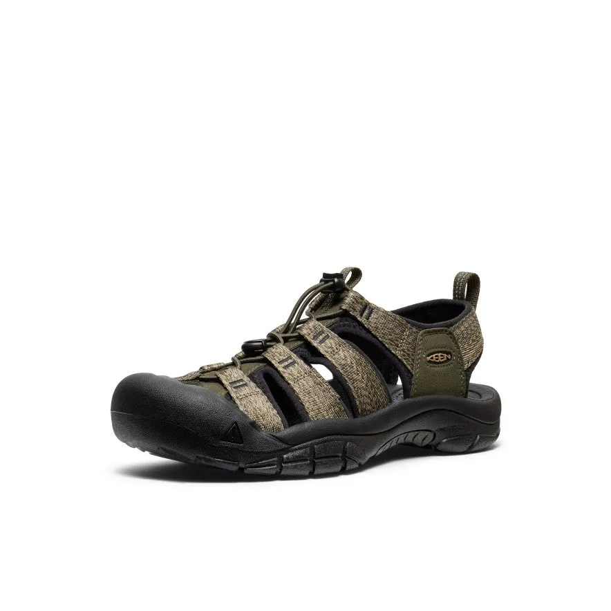 Men's Newport H2 Sandal  |  Forest Night/Black KEEN