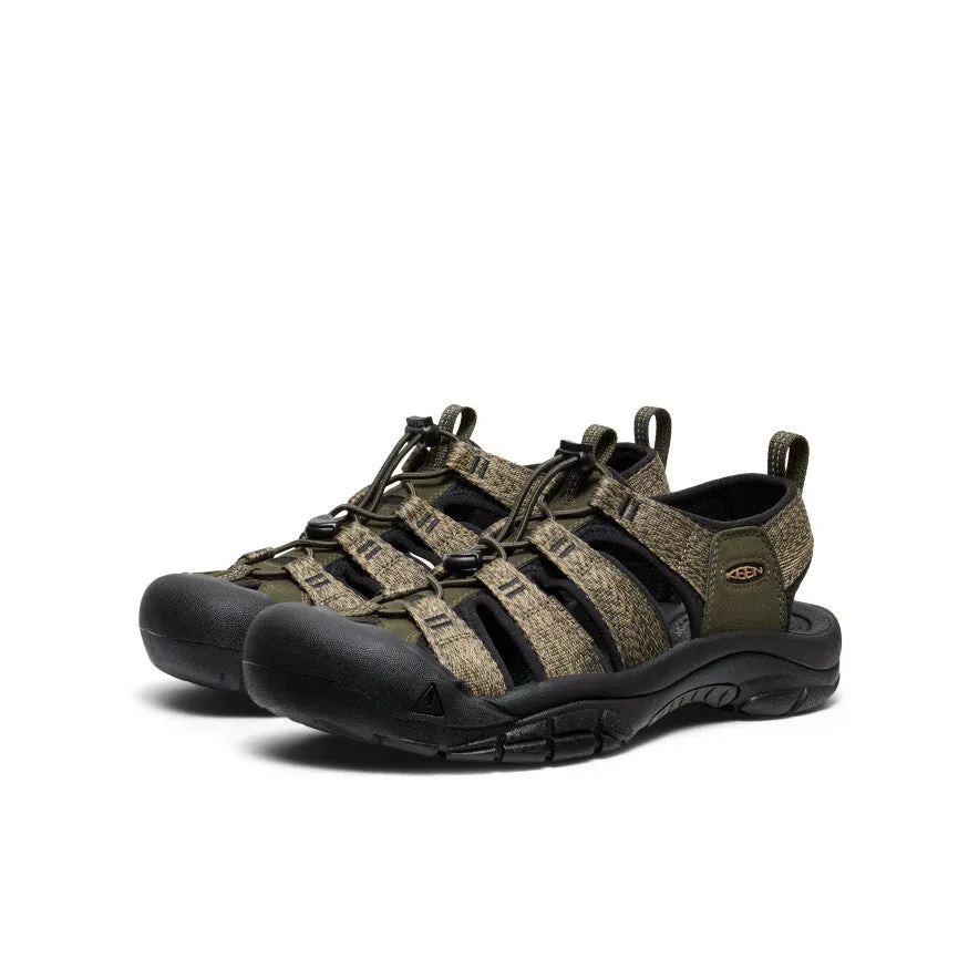 Men's Newport H2 Sandal  |  Forest Night/Black KEEN