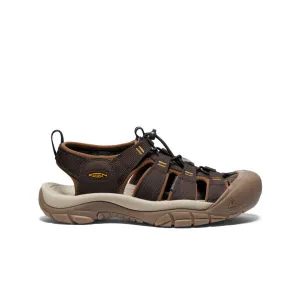 Men's Newport H2 Sandal  |  Java/Golden Yellow KEEN