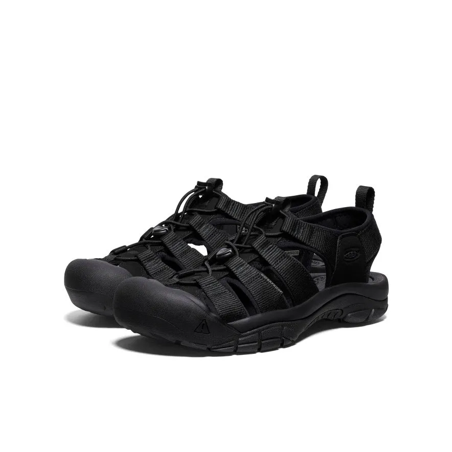 Men's Newport H2 Sandal  |  Triple Black KEEN