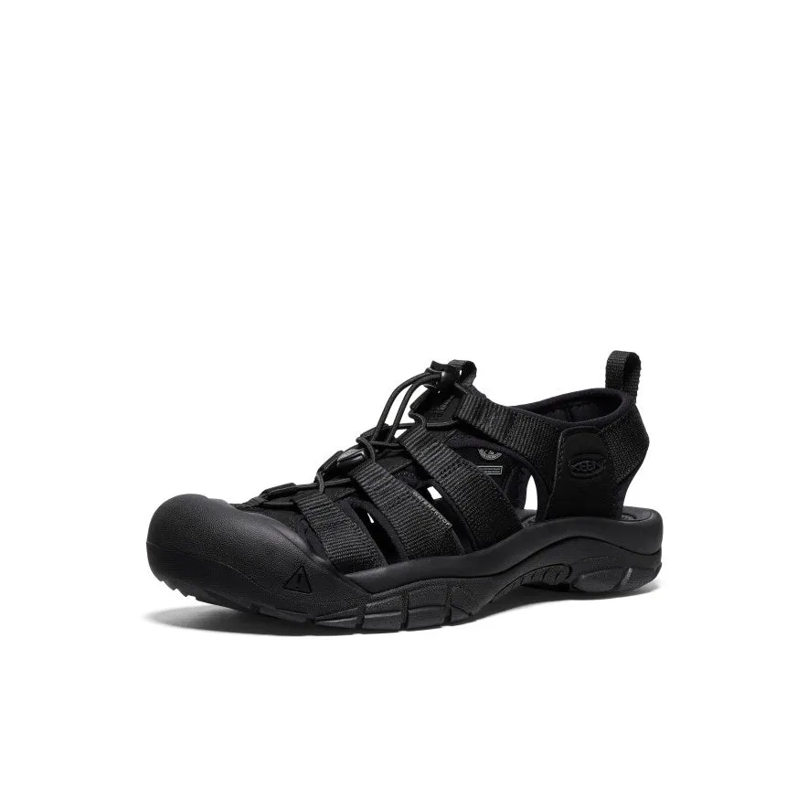 Men's Newport H2 Sandal  |  Triple Black KEEN