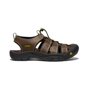 Men's Newport Leather Sandal Wide  |  Bison KEEN