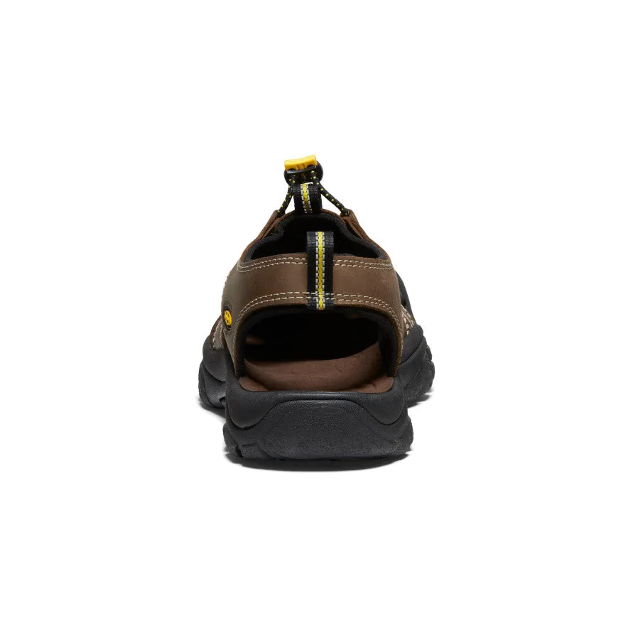 Men's Newport Leather Sandal Wide  |  Bison KEEN