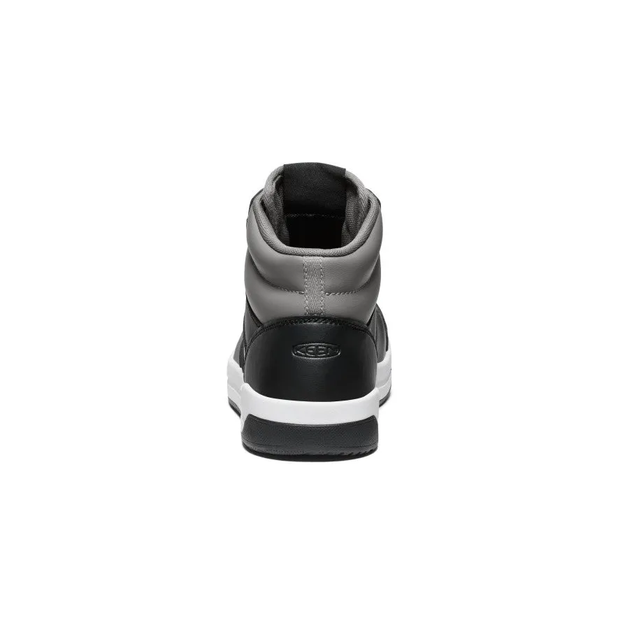 Men's Overton Mid Work Shoe (Carbon Toe)  |  Steel Grey/Black KEEN