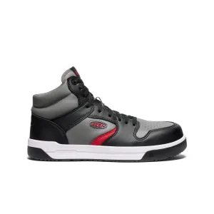 Men's Overton Mid Work Shoe (Carbon Toe)  |  Steel Grey/Black KEEN