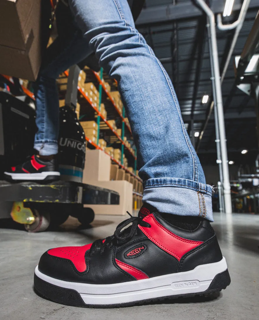 Men's Overton Work Shoe (Carbon Toe)  |  Golden Spice/Black KEEN