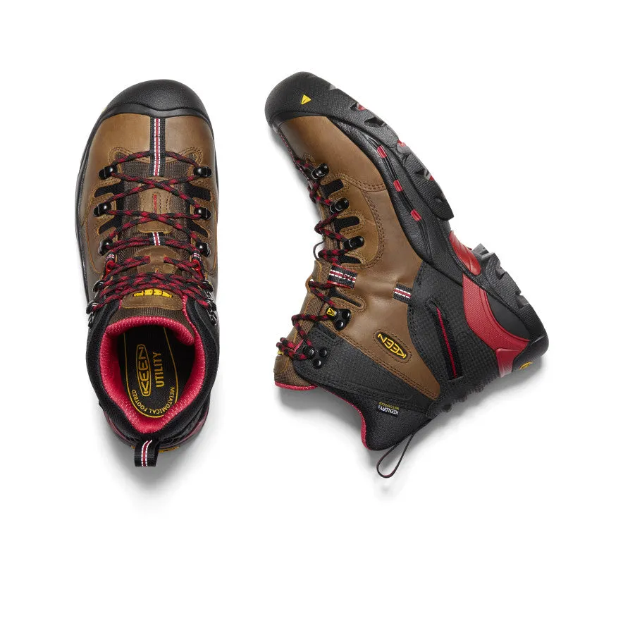 Men's Pittsburgh 6" Waterproof Boot (Steel Toe)  |  Bison KEEN