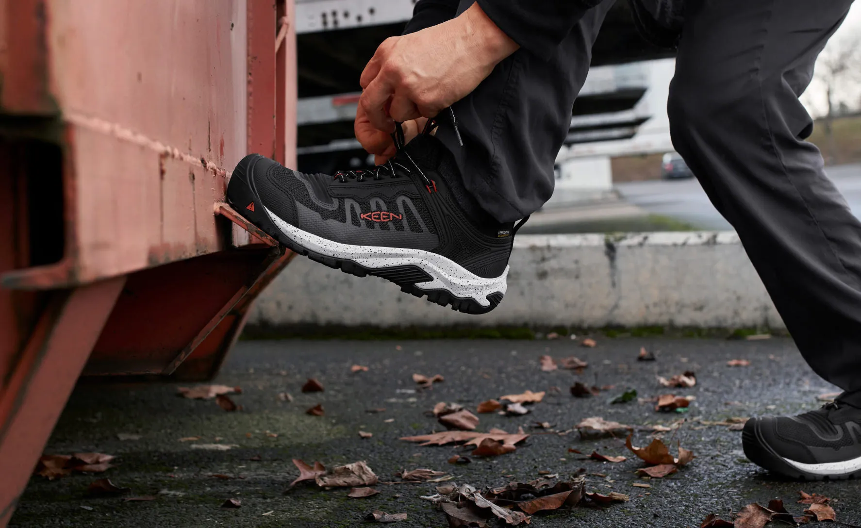 Men's Reno Waterproof (Carbon Toe)  |  Brindle/Morel KEEN