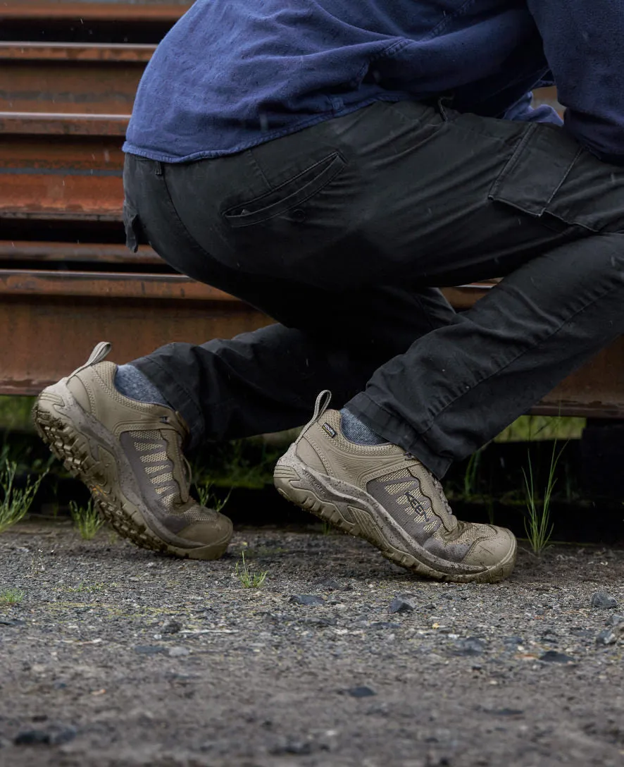 Men's Reno Waterproof (Soft Toe)  |  Brindle/Morel KEEN