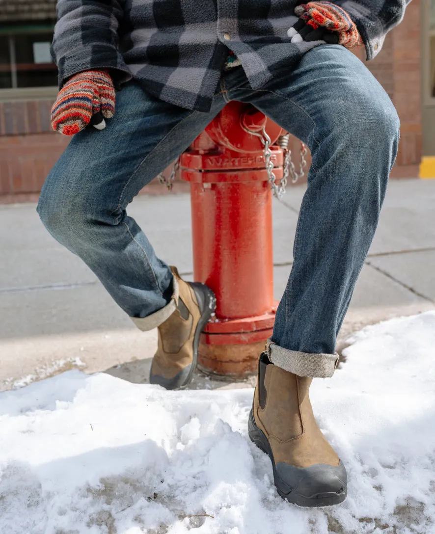 Men's Revel IV Waterproof Chelsea  |  Black/Black KEEN