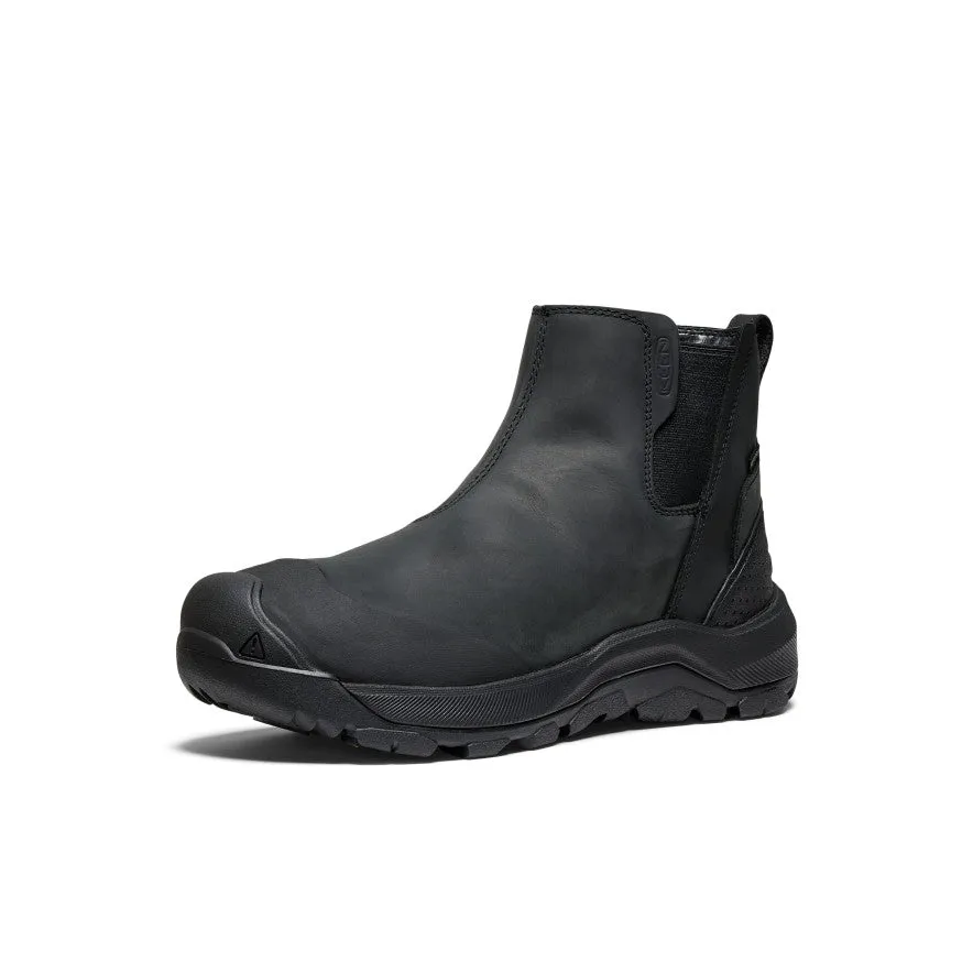 Men's Revel IV Waterproof Chelsea  |  Black/Black KEEN