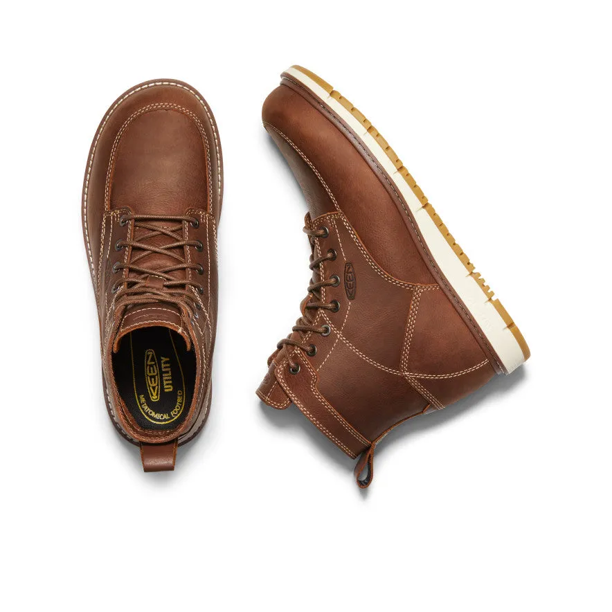 Men's San Jose 6" Boot (Aluminum Toe)  |  Gingerbread/Gum KEEN