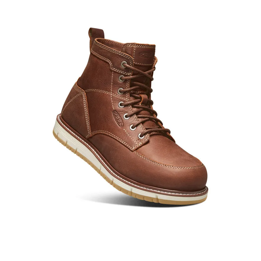 Men's San Jose 6" Boot (Aluminum Toe)  |  Gingerbread/Gum KEEN