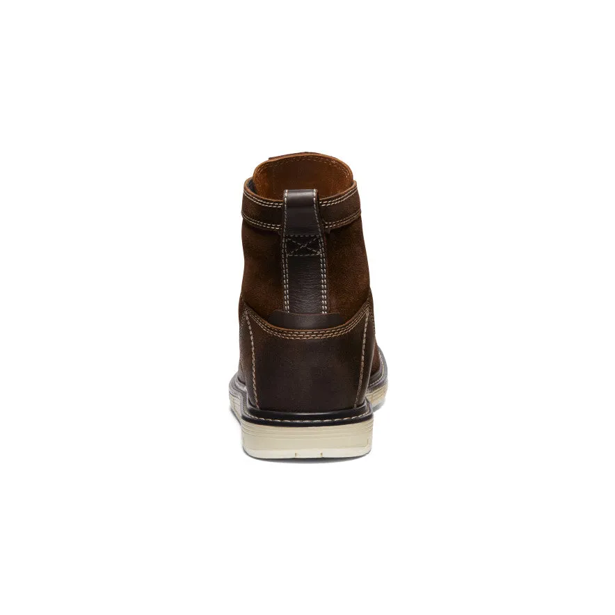 Men's San Jose 6" Boot (Soft Toe)  |  Coffee Bean/Star White KEEN