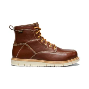 Men's San Jose 6" Waterproof Boot (Aluminum Toe)  |  Tortoise Shell/Star White KEEN