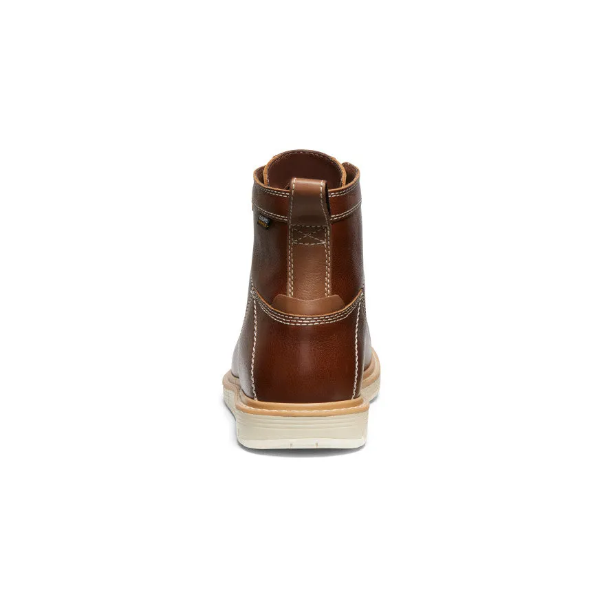 Men's San Jose 6" Waterproof Boot (Aluminum Toe)  |  Tortoise Shell/Star White KEEN