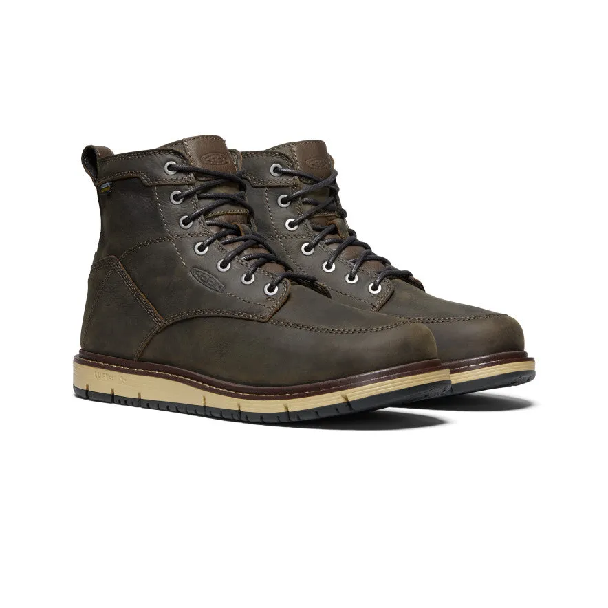 Men's San Jose 6" Waterproof Boot (Soft Toe)  |  Cascade Brown KEEN