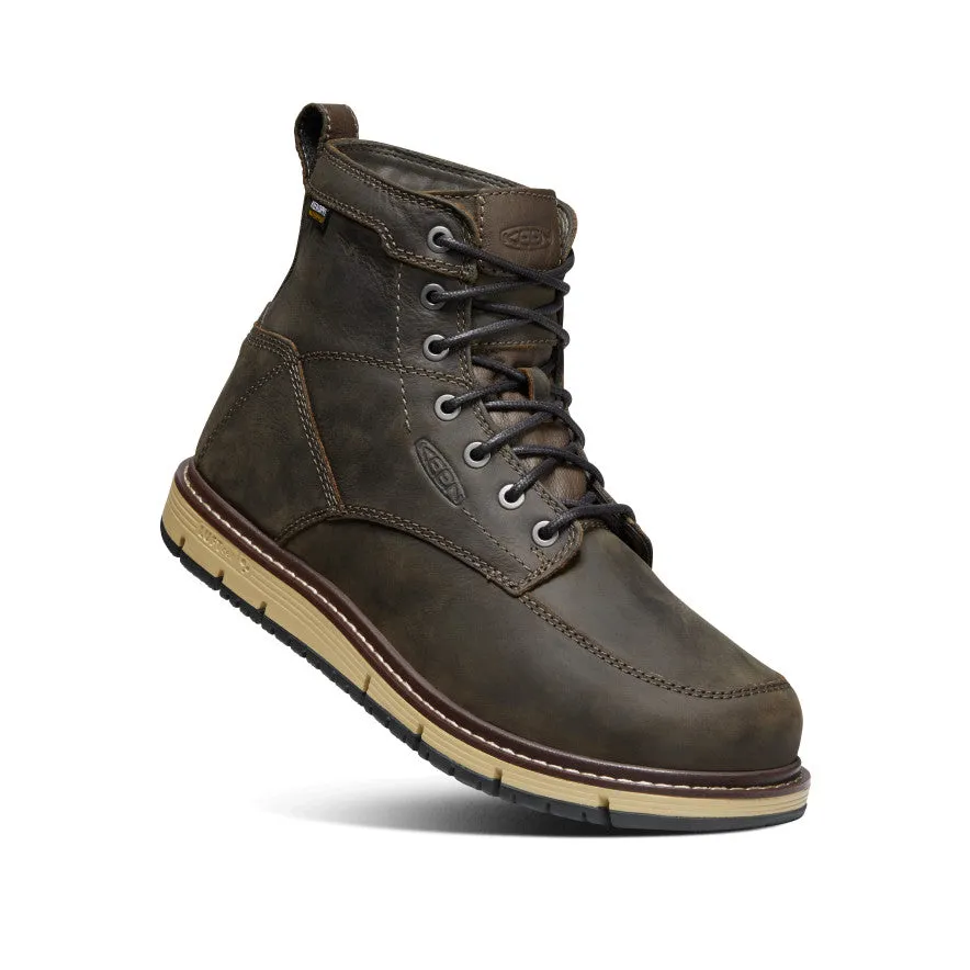 Men's San Jose 6" Waterproof Boot (Soft Toe)  |  Cascade Brown KEEN