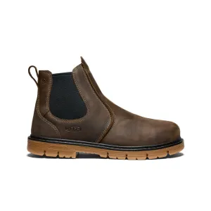 Men's San Jose Chelsea 90 Heel Boot (Aluminum Toe)  |  Cascade Brown/Gum KEEN