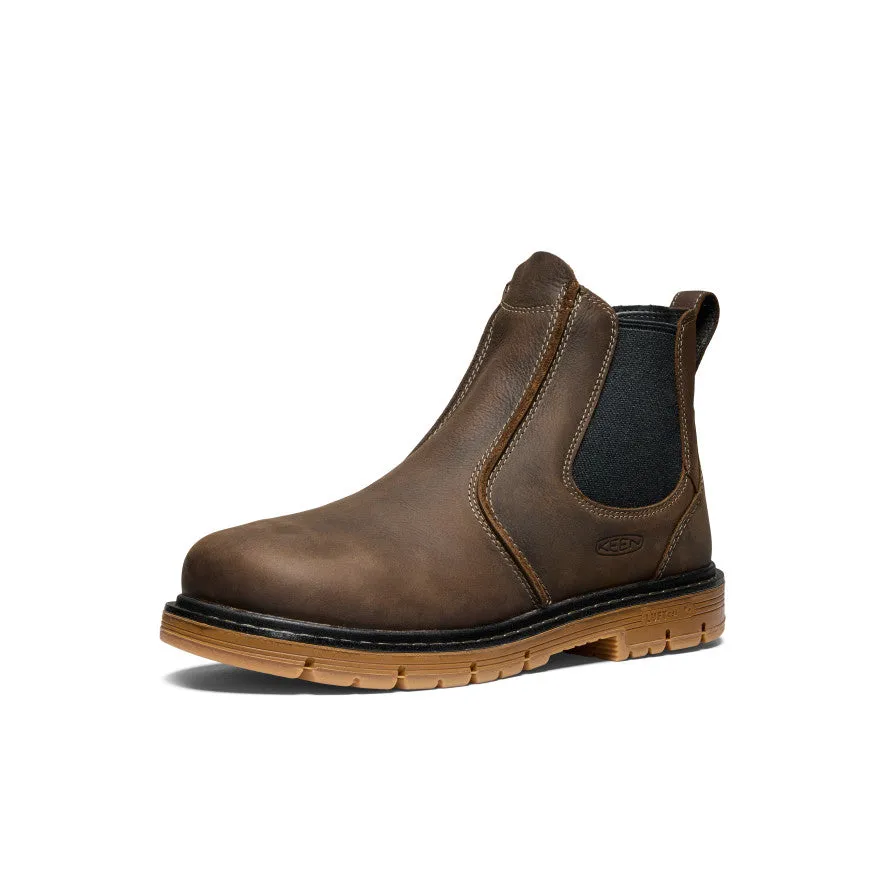 Men's San Jose Chelsea 90 Heel Boot (Aluminum Toe)  |  Cascade Brown/Gum KEEN