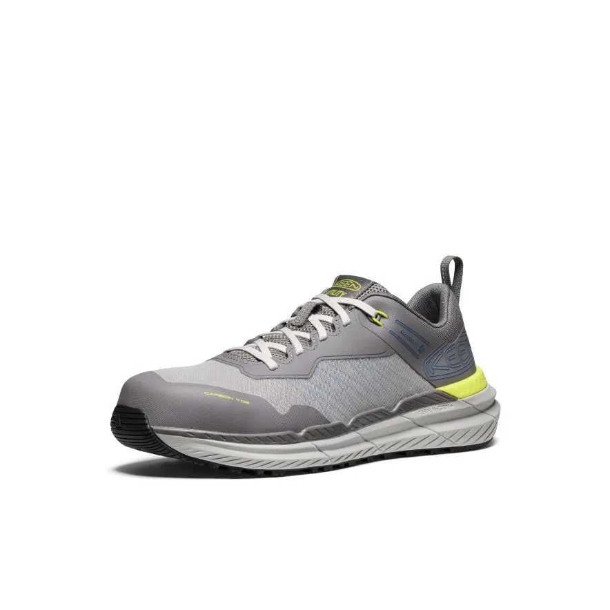 Men's Speedworks ESD Work Sneaker (Carbon Toe)  |  Steel Grey/Vintage Indigo KEEN