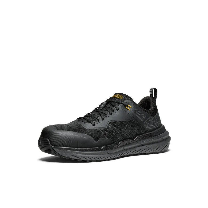 Men's Speedworks Work Sneaker (Carbon Toe)  |  Black/Steel Grey KEEN