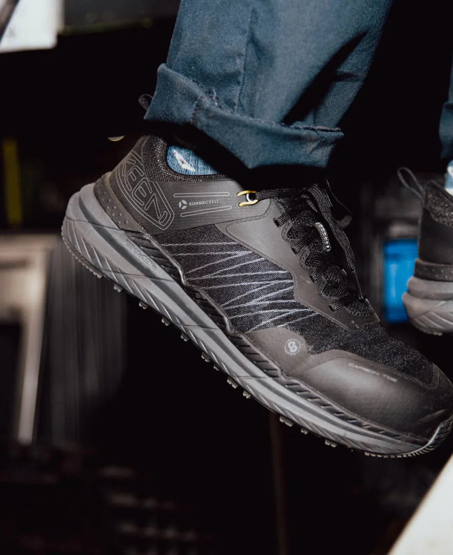 Men's Speedworks Work Sneaker (Carbon Toe)  |  Black/Steel Grey KEEN