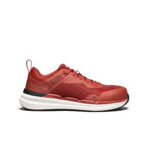Men's Speedworks Work Sneaker (Carbon Toe)  |  Red Ochre/Black KEEN