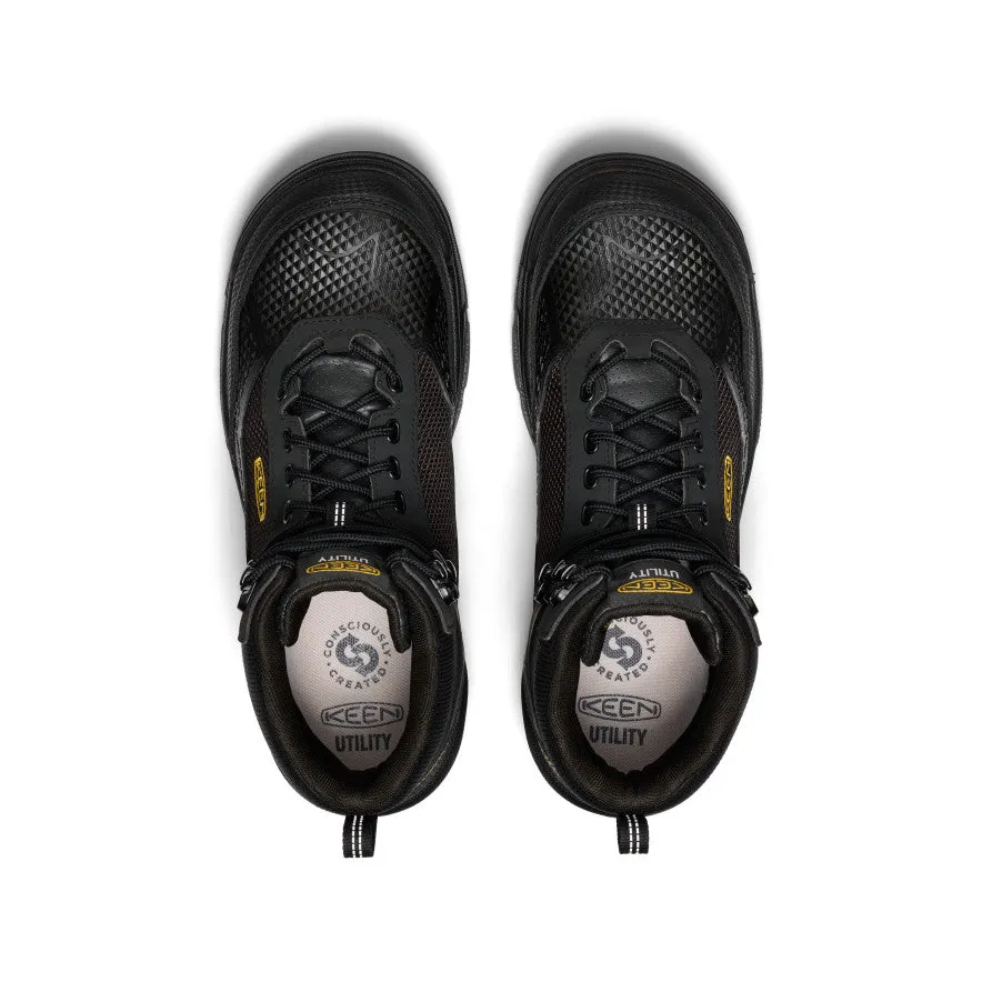 Men's Stronglite Waterproof Boot (Carbon Toe)  |  Black/Black KEEN