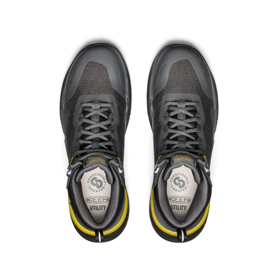Men's Synchro Waterproof Work Boot (Carbon Toe)  |  Magnet/Black KEEN