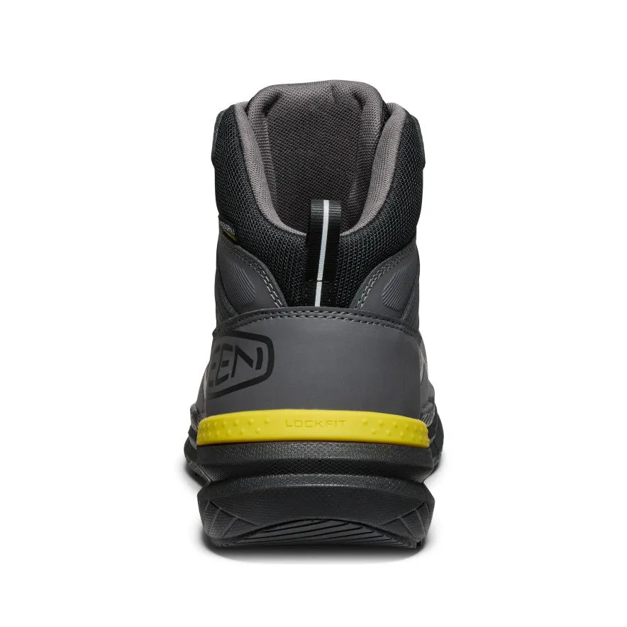Men's Synchro Waterproof Work Boot (Carbon Toe)  |  Magnet/Black KEEN