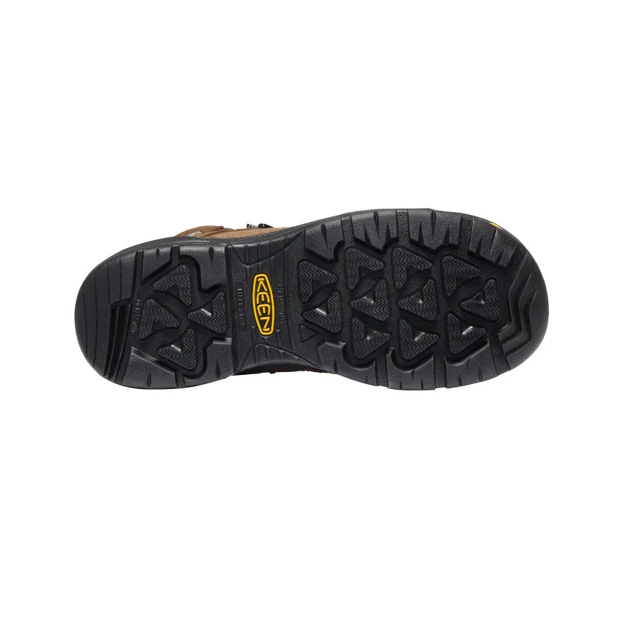 Men's Troy 6" Waterproof Boot (Carbon Toe)  |  Dark Earth/Black KEEN