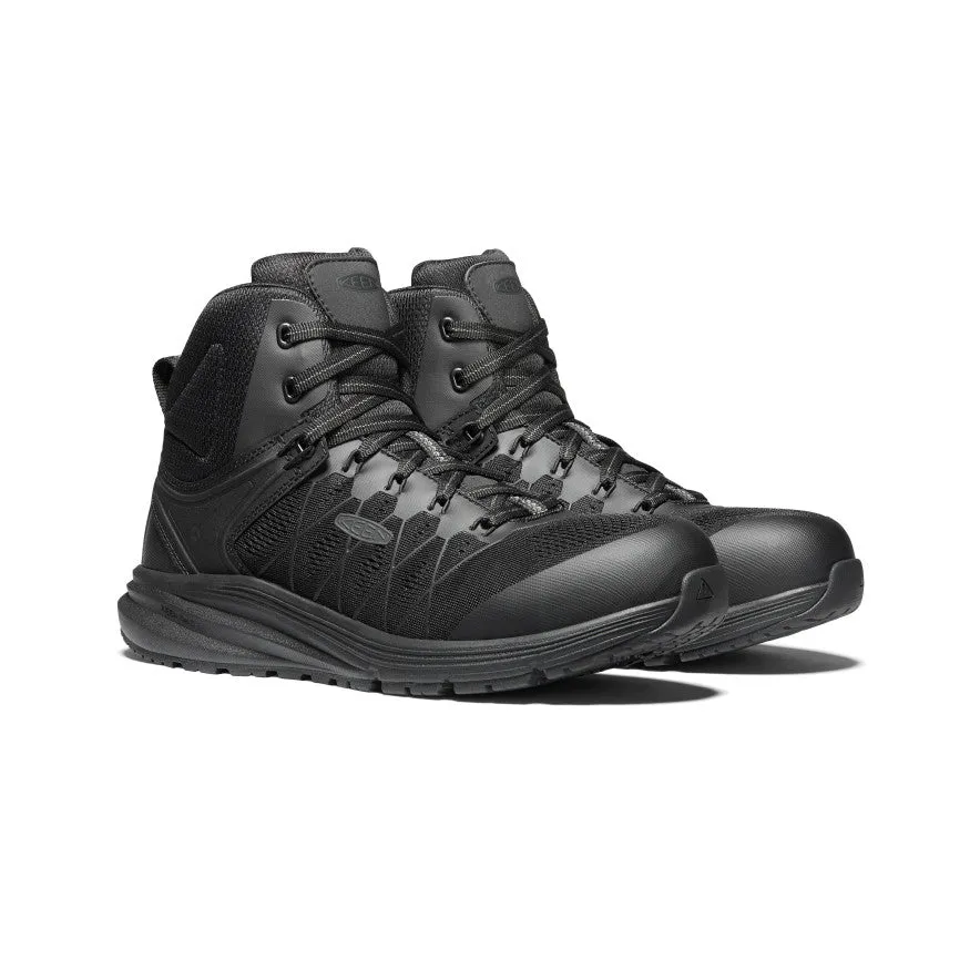 Men's Vista Energy Mid (Carbon Toe)  |  Black/Raven KEEN