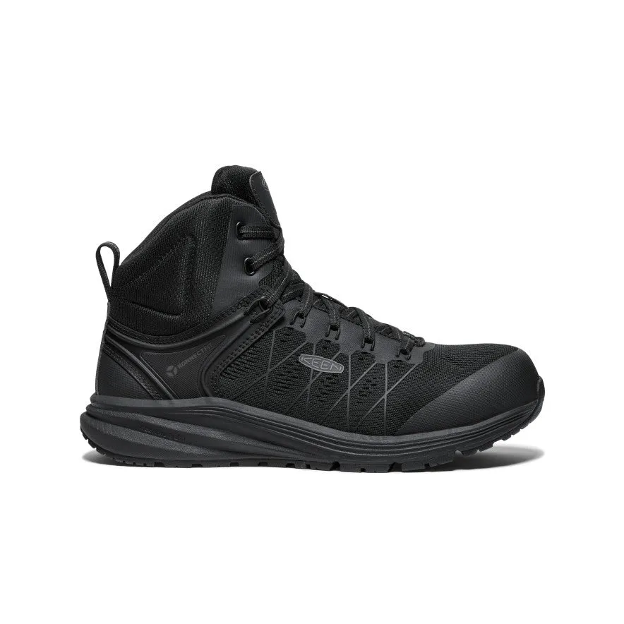 Men's Vista Energy Mid ESD (Carbon Toe)  |  Black/Black KEEN