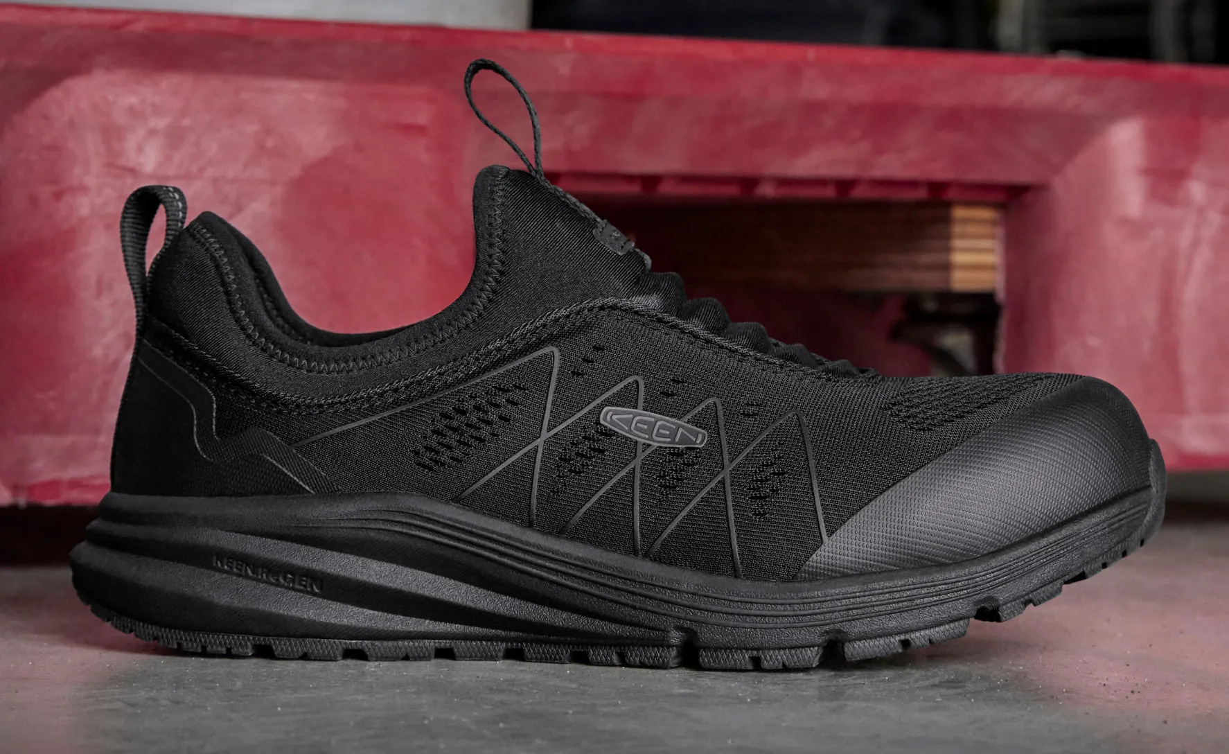 Men's Vista Energy Shift ESD (Carbon Toe)  |  Black/Black KEEN