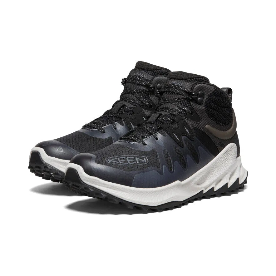 Men's Zionic Waterproof Hiking Boot  |  Black/Steel Grey KEEN