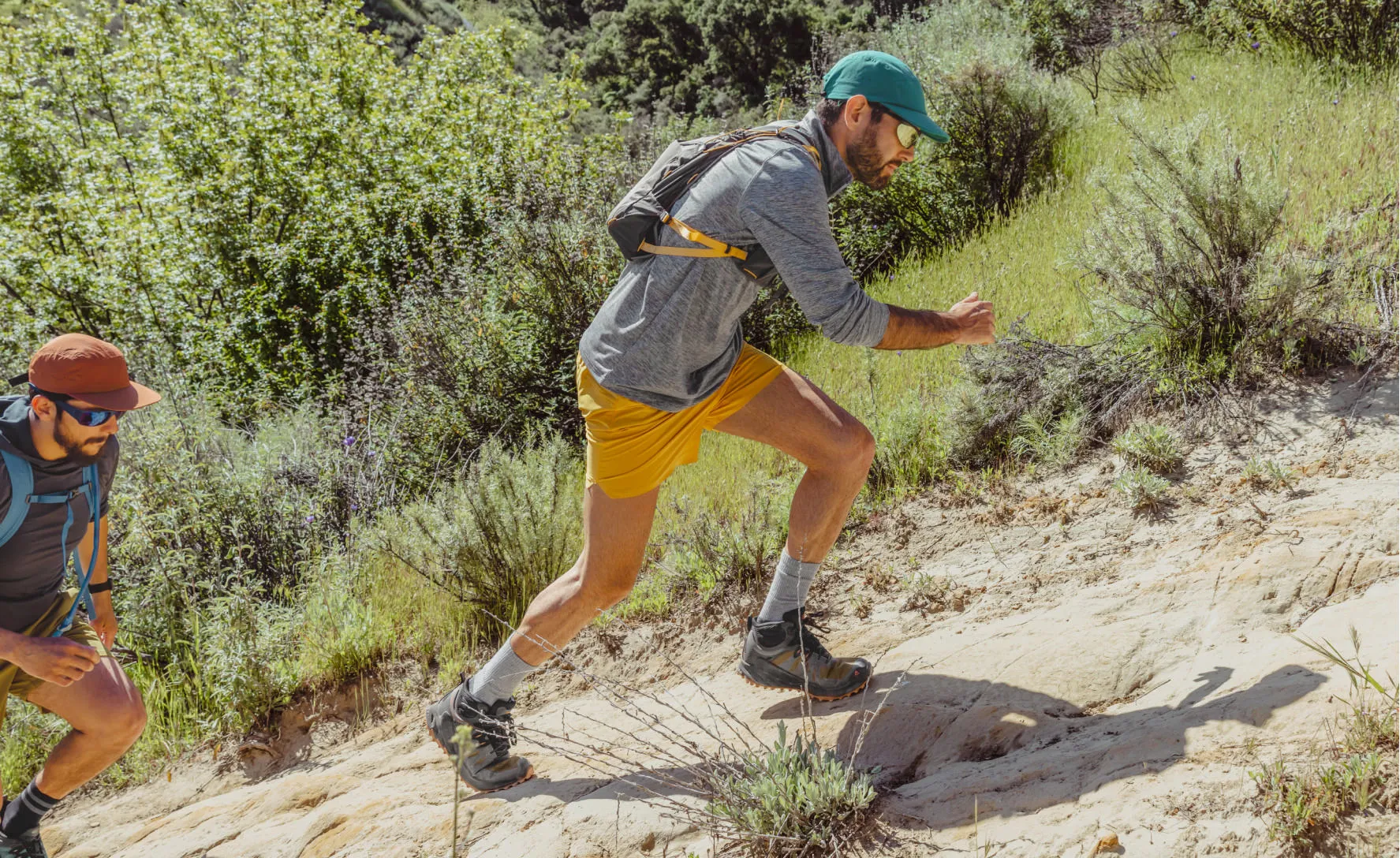 Men's Zionic Waterproof Hiking Boot  |  Brindle/Bright Marigold KEEN