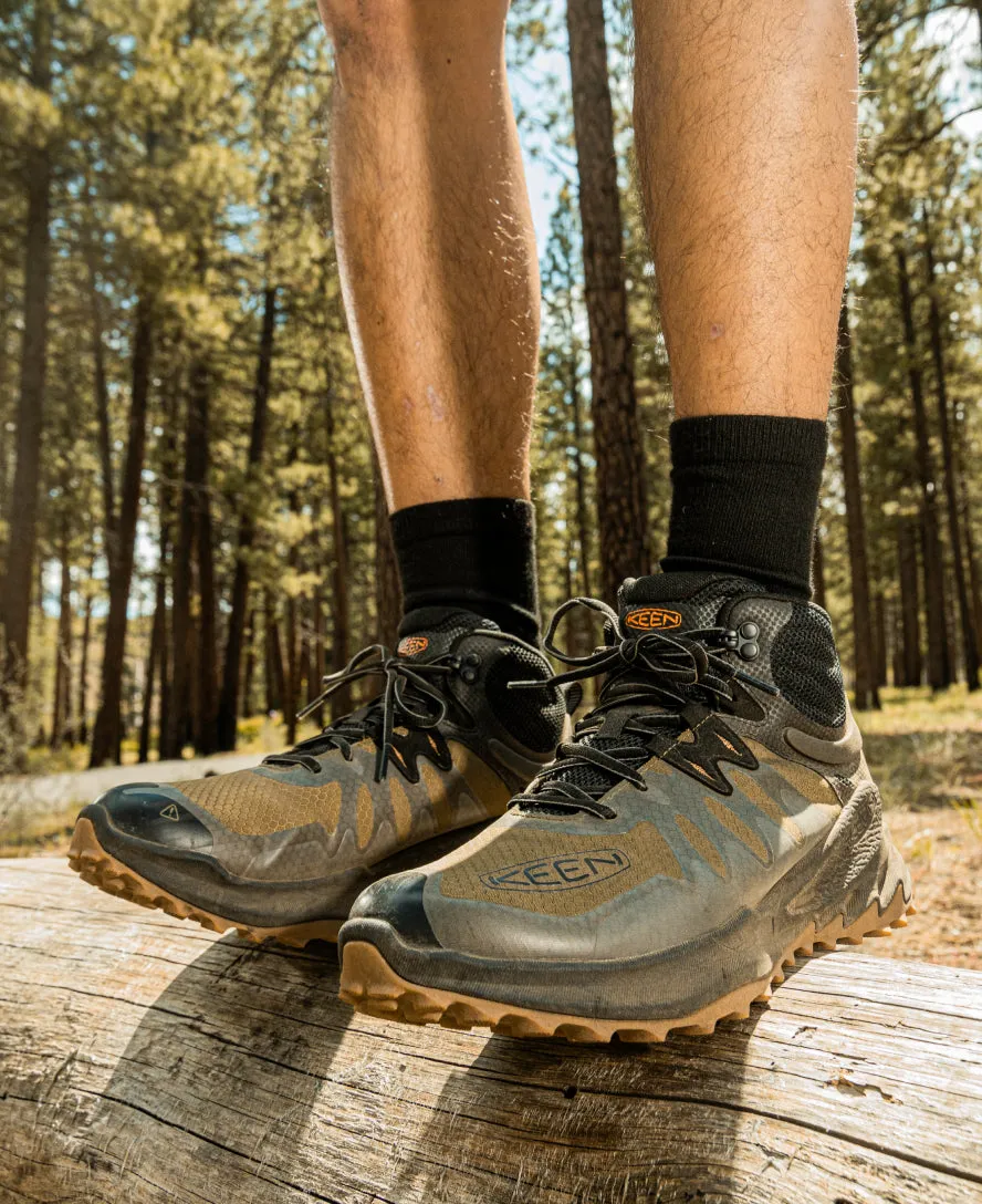 Men's Zionic Waterproof Hiking Boot  |  Brindle/Bright Marigold KEEN