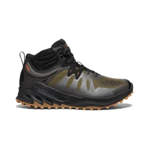 Men's Zionic Waterproof Hiking Boot  |  Dark Olive/Scarlet Ibis KEEN