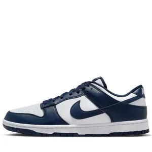 Nike Dunk Low Retro - White/Midnight Navy