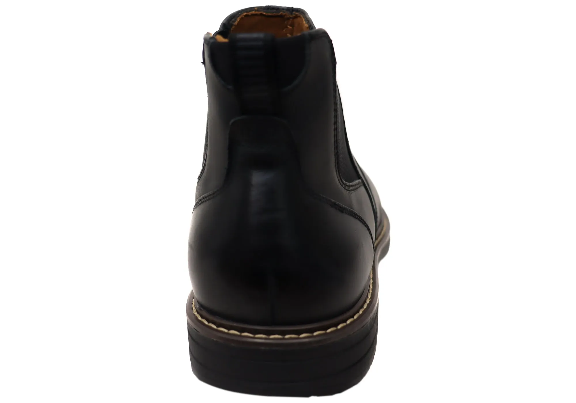 Nunn Bush By Florsheim Mens EE Extra Wide Griff Plain Toe Chelsea Boot
