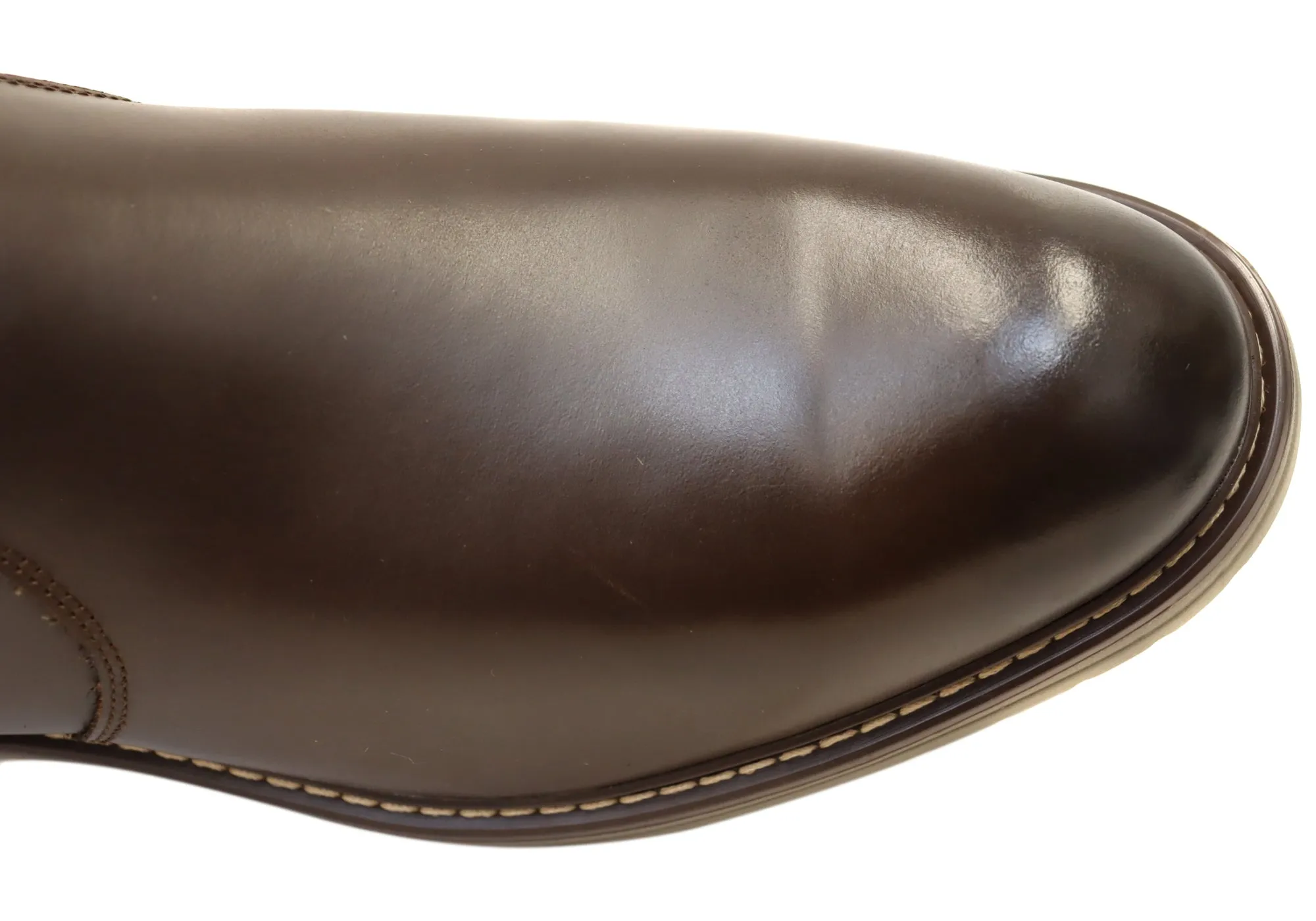 Nunn Bush By Florsheim Mens EE Extra Wide Griff Plain Toe Chelsea Boot